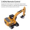 1 64 Remote Control Excavator with Lights and Sounds, 2.4GHz RC Construction Vehicle, Engineering Truck, Flexible Arm