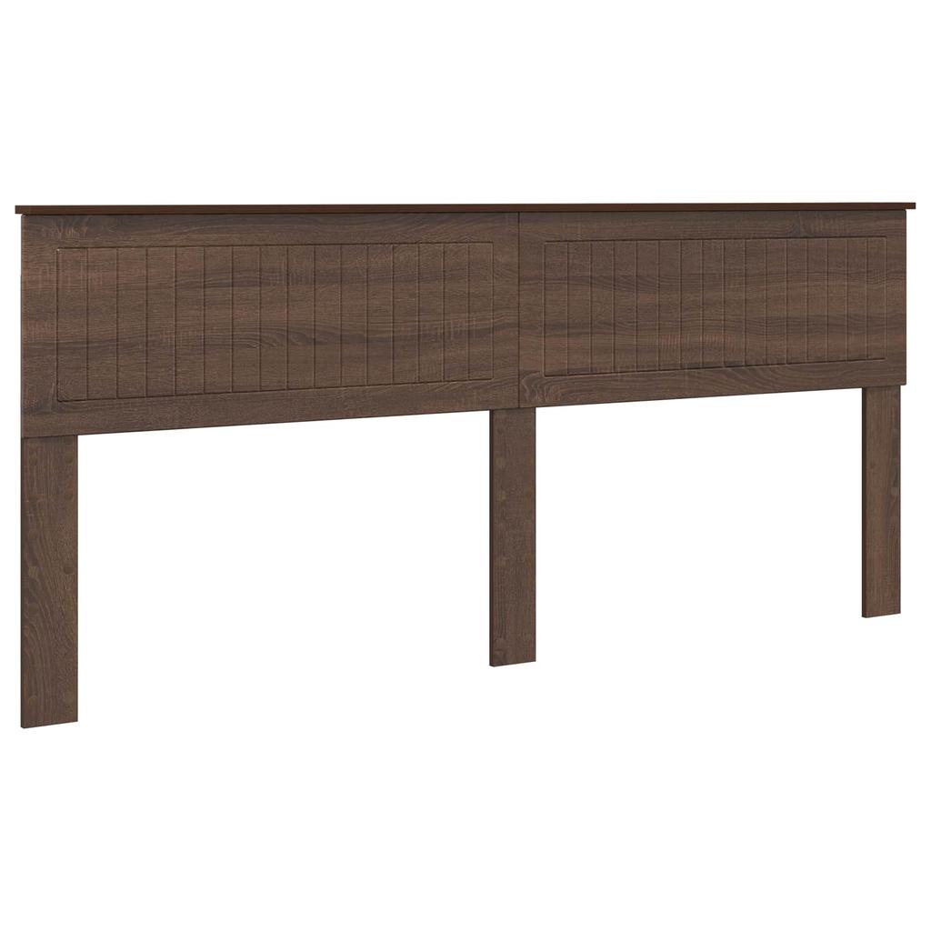 Headboard Brown Oak Effect Particleboard