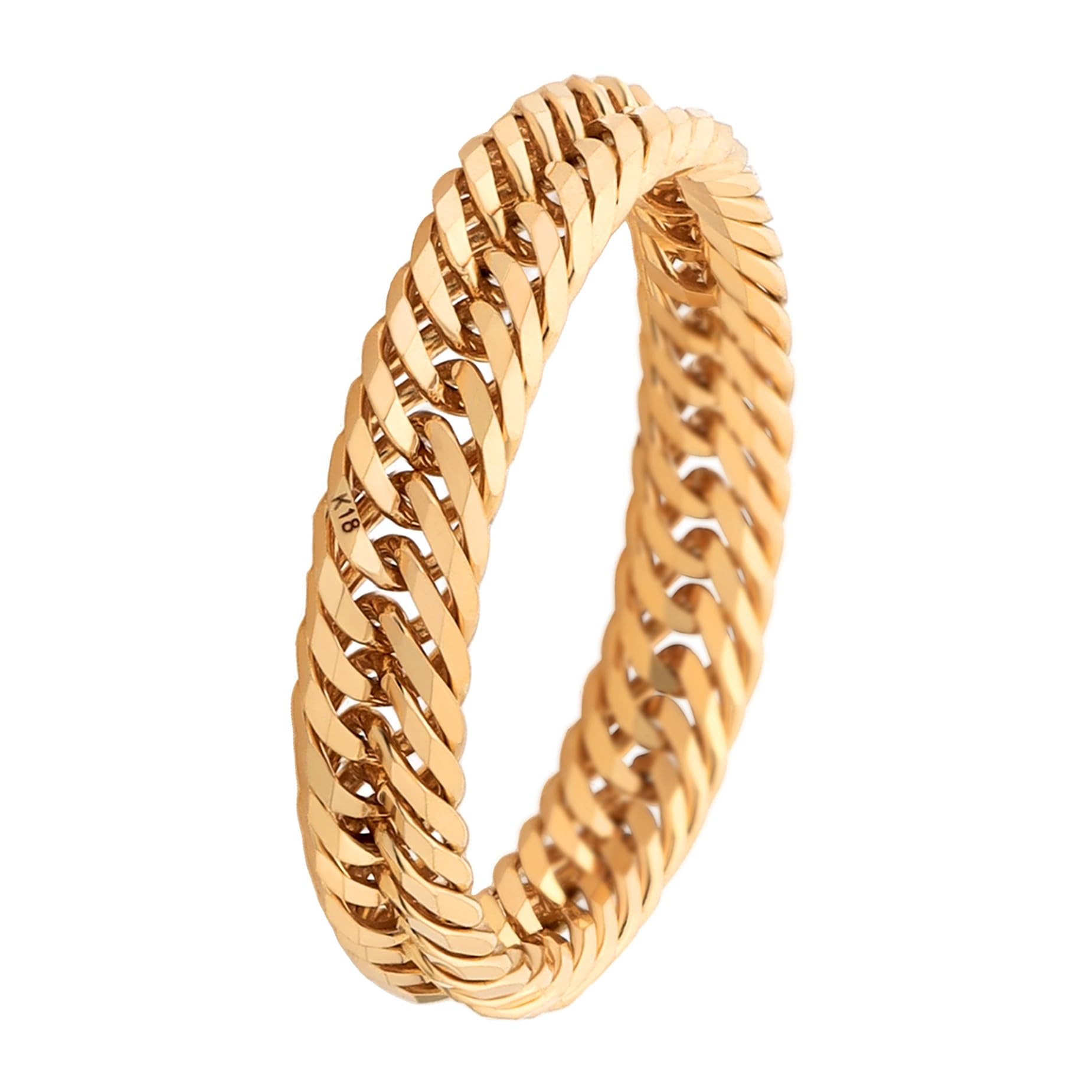 

K18 12T Kihei Chainring S Soft Type Made in Japan 18K Gold [FAIRY CULLET] (5)