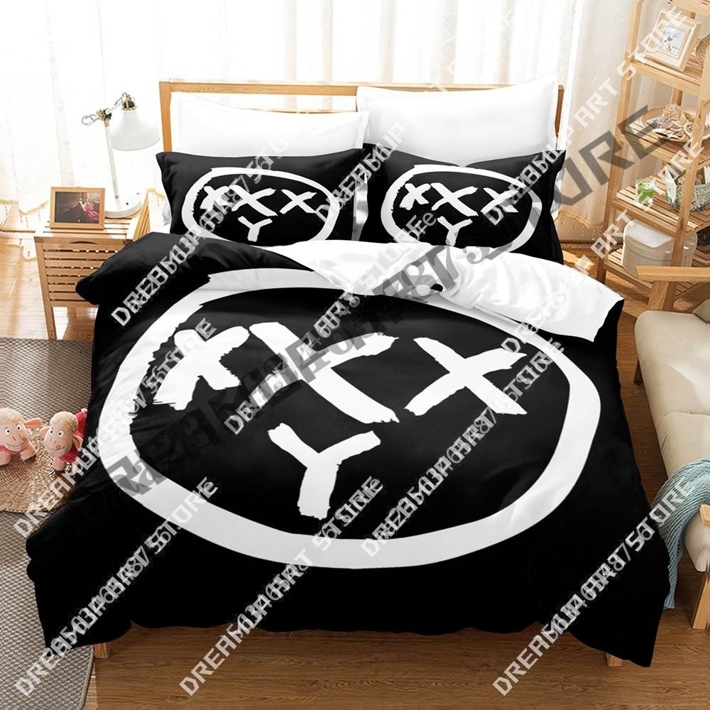 3D Print Oxxxymiron Bedding Set Boys Girl Twin Queen King Size Duvet Cover Pillowcase Bed boys Adult Home Textiles