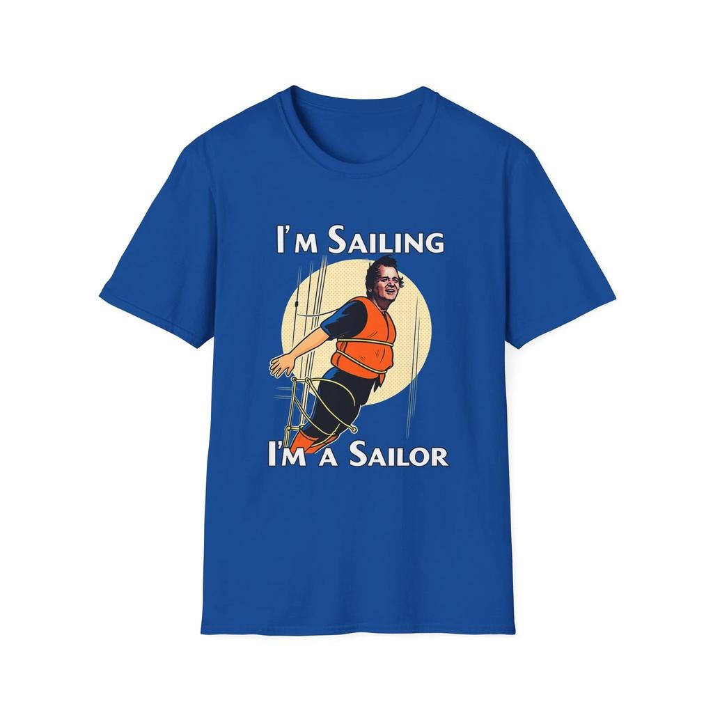 Im a Sailor 'What about Bob' Design, Nautical Graphic Tee, Sea