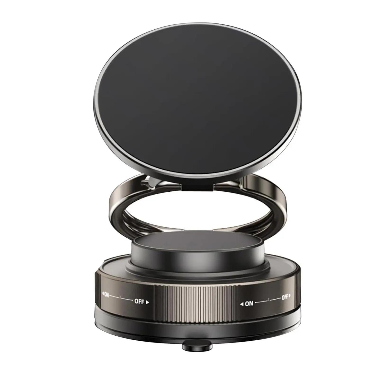 

360° Магнитный держатель для телефона с вакуумной присоской, совместимый с MagSafe, для автомобиля/макияжа/спортзала/зеркала, подходит для iPhone 11 и новее Standard version