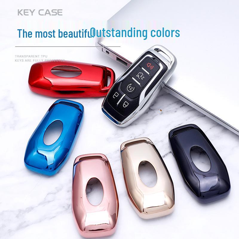 Ford Key Case for Mustang, Taurus, Explorer, Raptor, F-150 - Half-Pack Key Shell