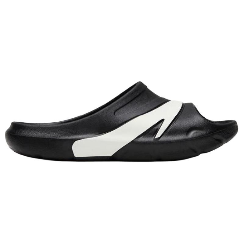 Anta C37 Series Thick Sole Comfortable Slide Sandals Women Footwear Black 122338511-4