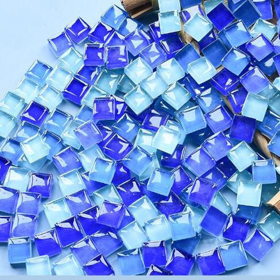 

600 шт. 1x1 см хрустальная мозаика крошечная мозаика DIY хобби ручной работы кристалл ремесло для ванной комнаты кухня украшения дома DIY художественные проекты синий