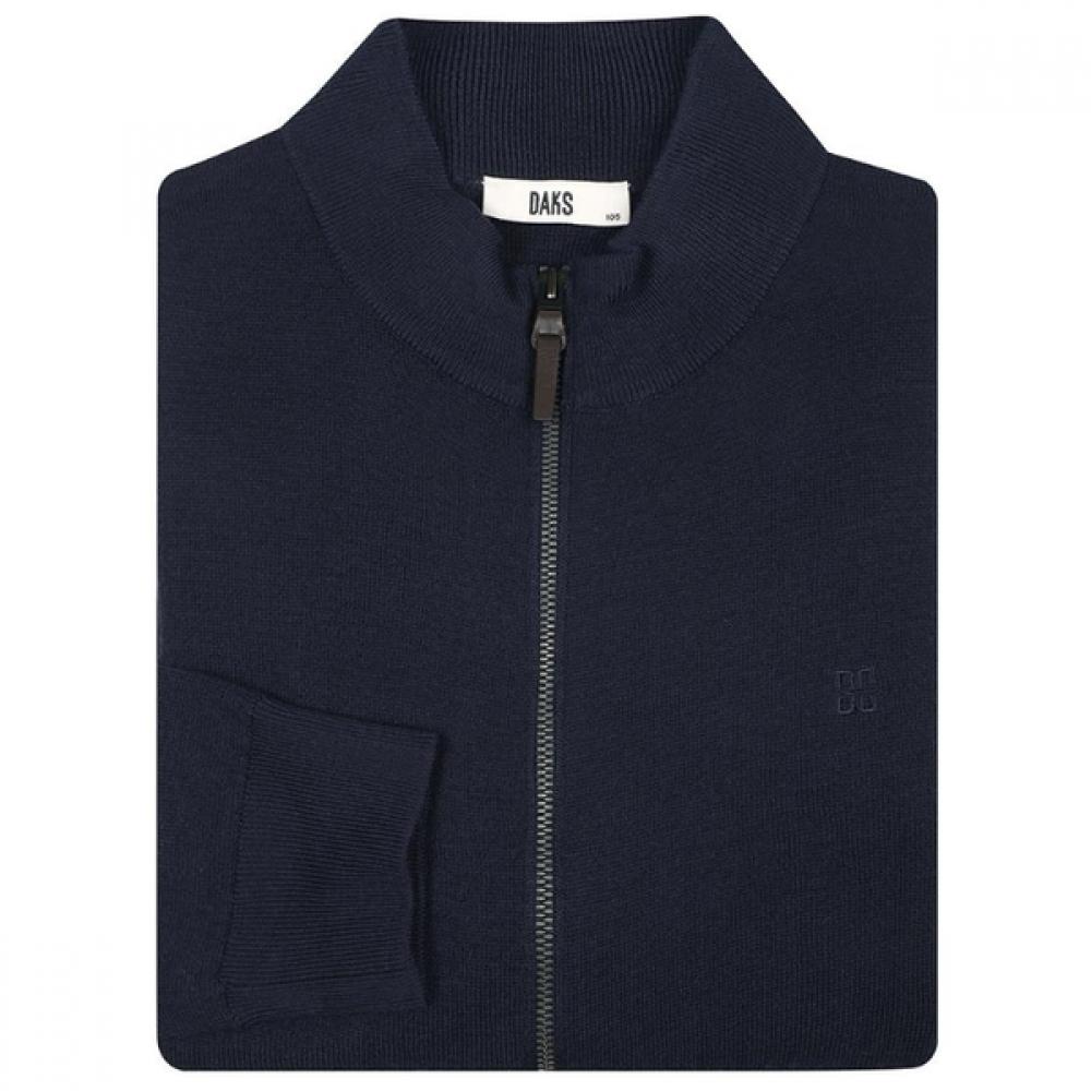 Daks 26 Year Ss Wool Blend Structured Full Zip Dmp1swzu201n1 DMP1SWZU201-N1/95