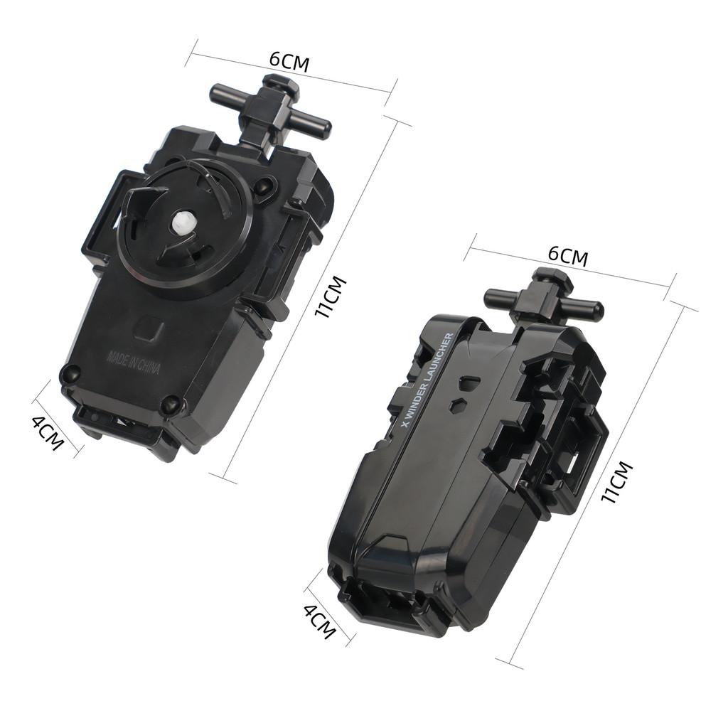 Multicolor Beyblade Plastic Transmitter Launchers For Kids And Hobbyists Toy