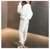 Women's Influencer Casual Sport Set - 2025 Spring/Autumn Fashion, Loose Fit, Running/Fitness Long Sleeve Two-Piece