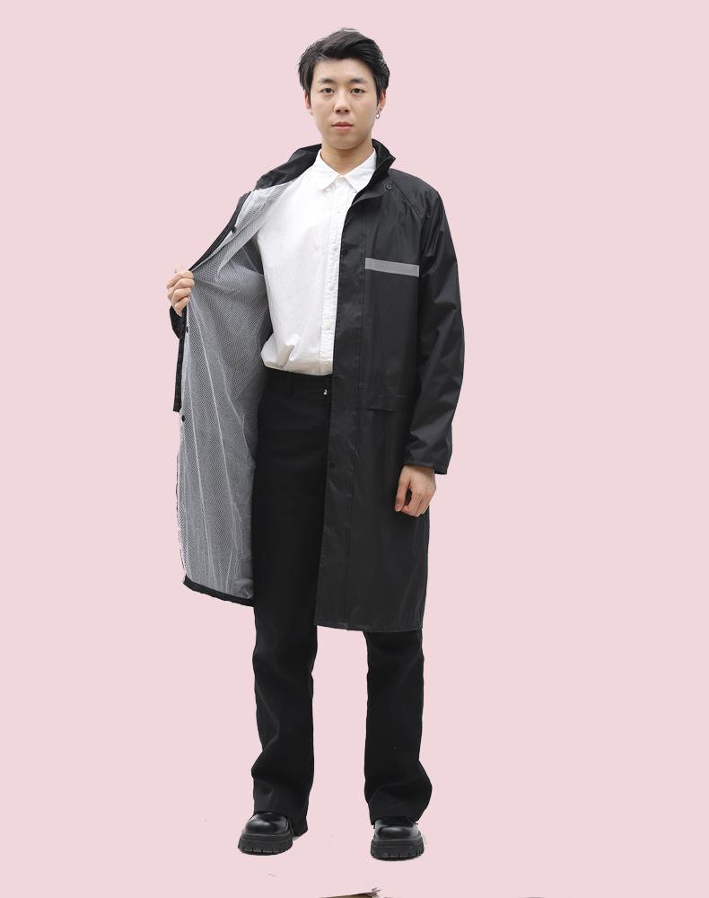 Unisex Reflective Waterproof Rain Jumpsuit for Safety and Outdoor Activities