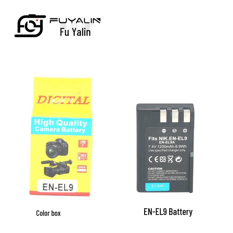 ENEL9 Battery for Nikon D40/D40X/D60/D3000/D5000 DSLR Cameras