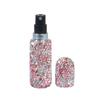 Portable Perfume Spray Bottle Rhinestone Inlaid Storage Container  Travel Accessories