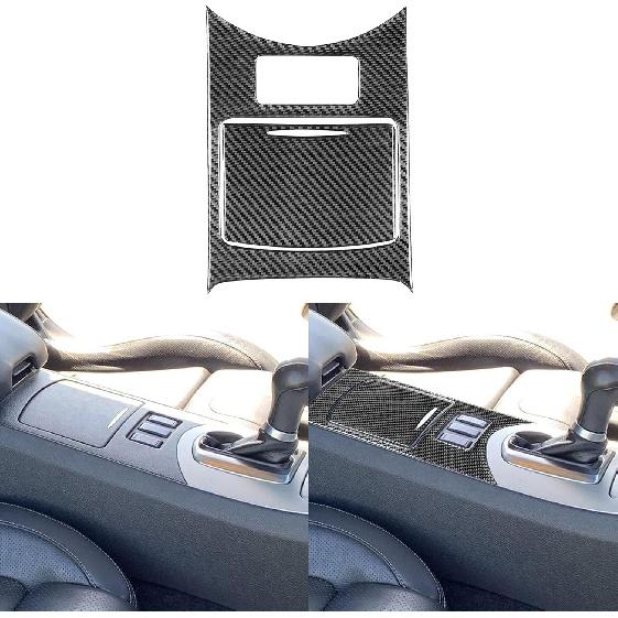 NVCNX Real Carbon Fiber Compatible with Infiniti G35 G37 X S 2007 2008 2009 2010 Sedan Coupe Convertible Car Accessories Interior Trim Dash CD AC