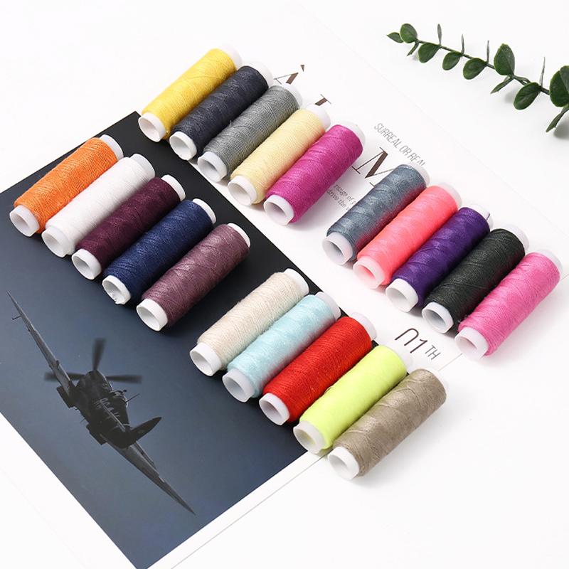 Small Rolls Of Household Sewing Thread Diy Sewing Thread Colored (20 Rolls)