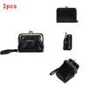 Mini Wallet Pu Leather Zipper Coin Purse With Antitheft Design For Women