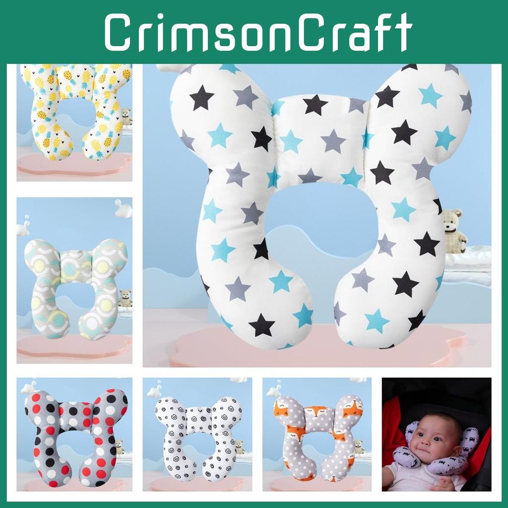 Cartoon Childrens Ushaped Pillow Outdoor Travel Cart Neck Guard Accessory Baby