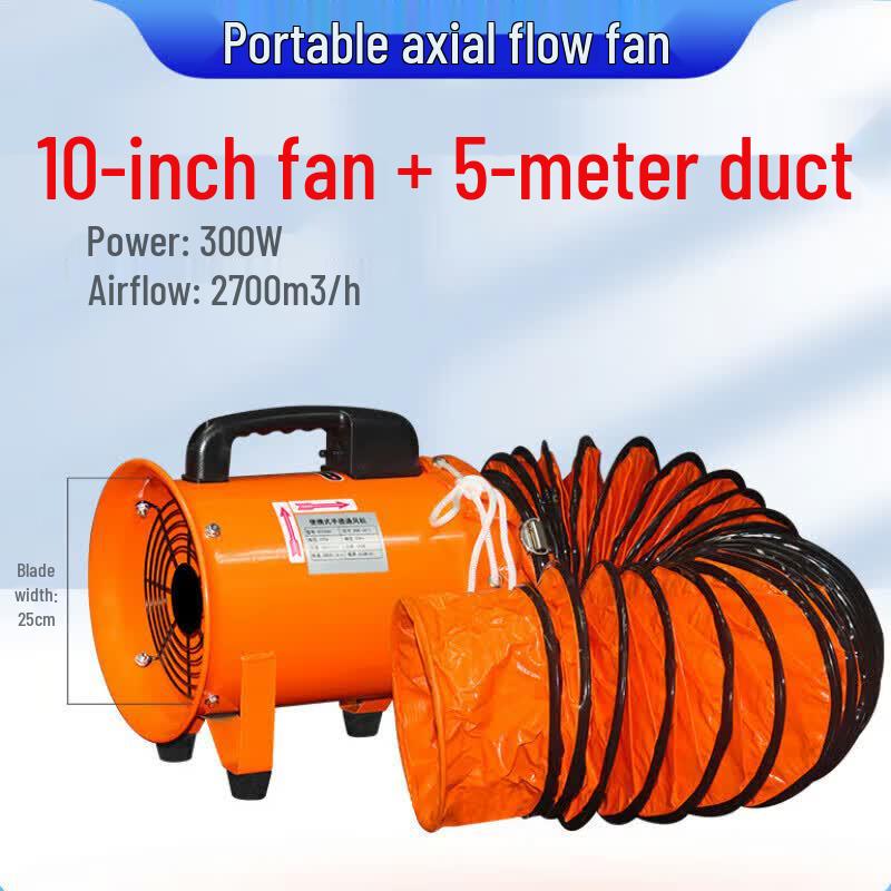 Portable Axial Flow Ventilation Fan