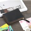 Handmade Crazy Horse Leather Wallet Retro Small Coin Money Bags Simple Wallets Zipper Pouch Card Holdes
