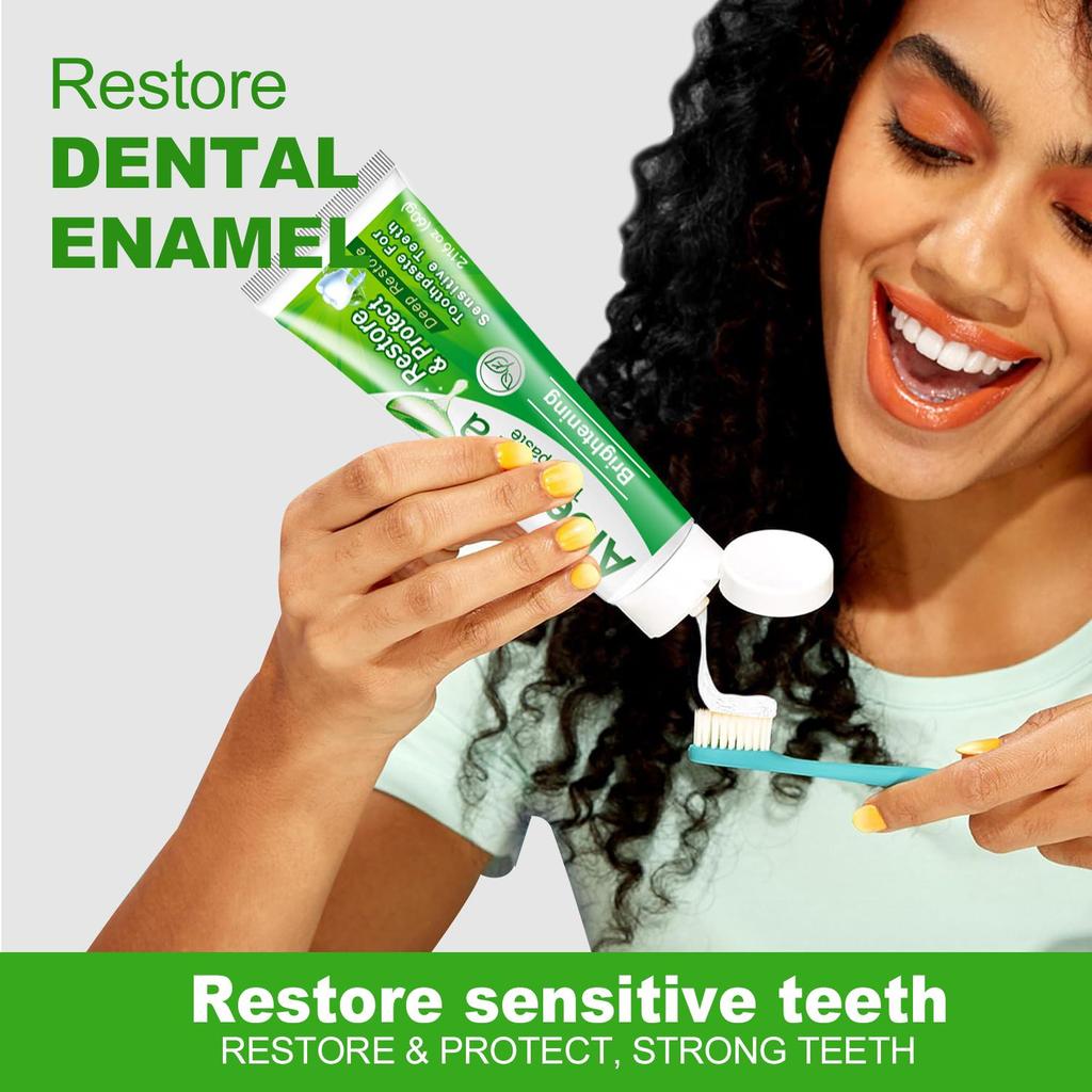 Aloe Vera Toothpaste-Freshen Breath And Eliminate Oral Odor-Relieves Swollen And Inflamed Gums-60g