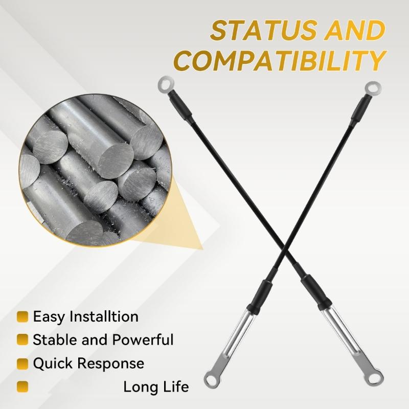Wire Rope Rear Gate Support Cable 2H5829491C 2H5829491E for 2010-2022 Pickup Use with Protective Outer Sleeve Build