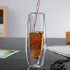 Heat-Resistant Double-Layer Glass Cup for Wine, Coffee, Whiskey, Cocktails – Transparent Drinkware