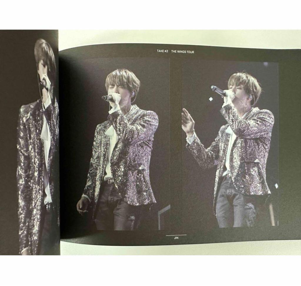 [USED] WINGS TOUR FINAL Official Essay Book Seokjin JIN