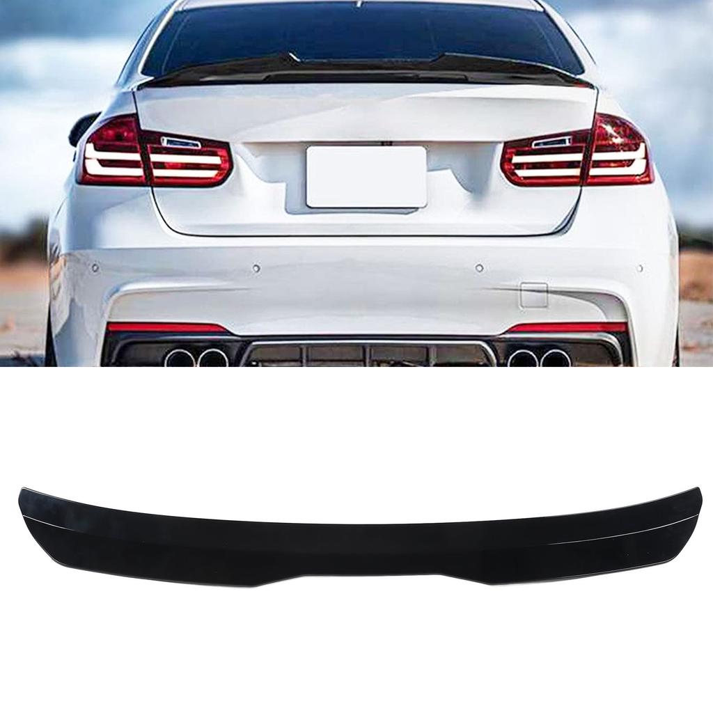Rear Window Roof Spoiler   Deflector   Fit Reduce Resistance Window Top Lip Molding Trim