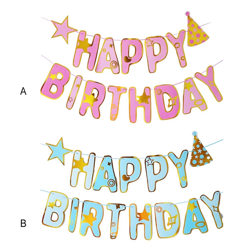 Geburtstagsbanner Geburtstag Banner Alles Gute zum Geburtstag Dekorationen Geburtstagsdekorationen Für Geburtstagsparty