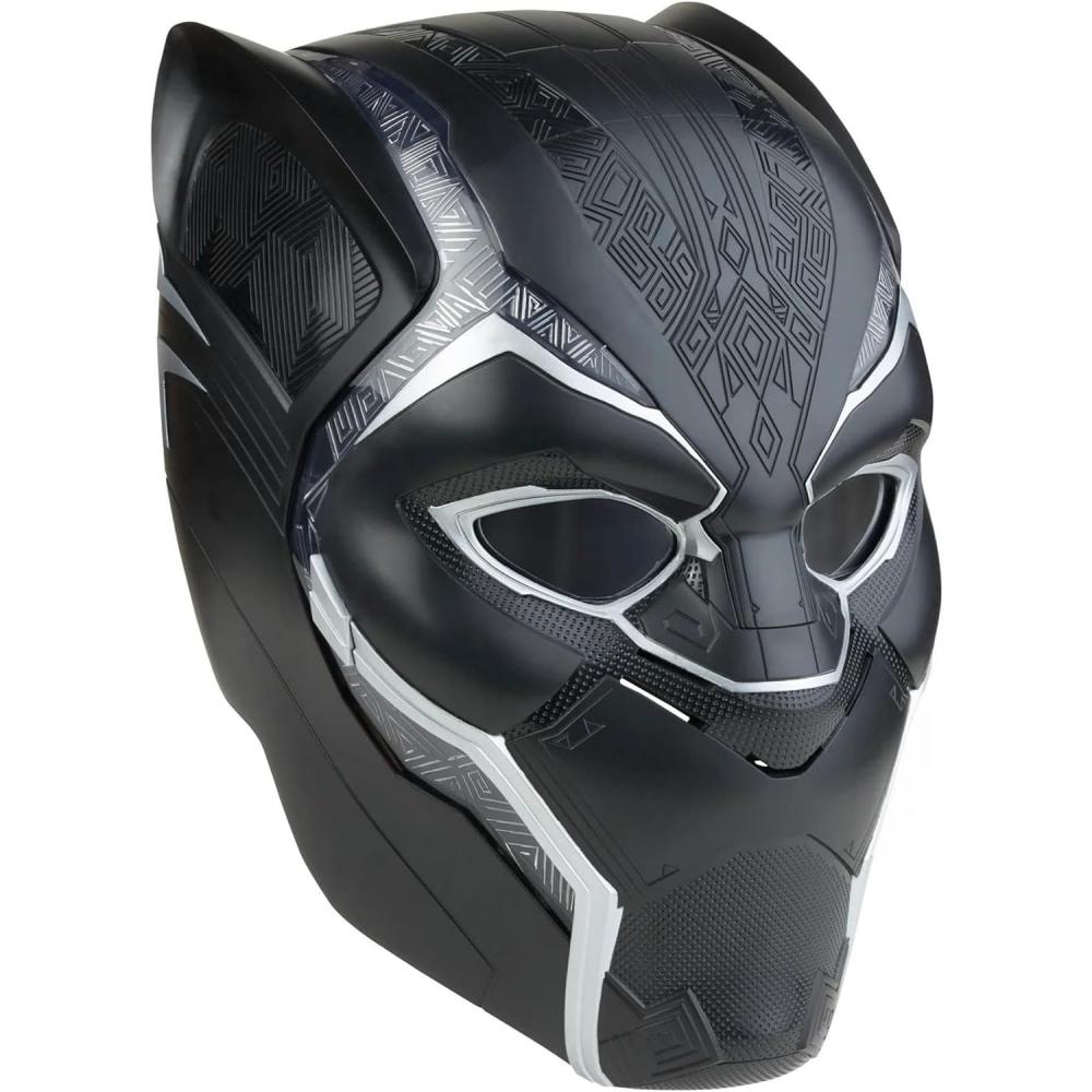 Hasbro Marvel Prémiová elektronická roleplay helma Black Panther se světelným efektem