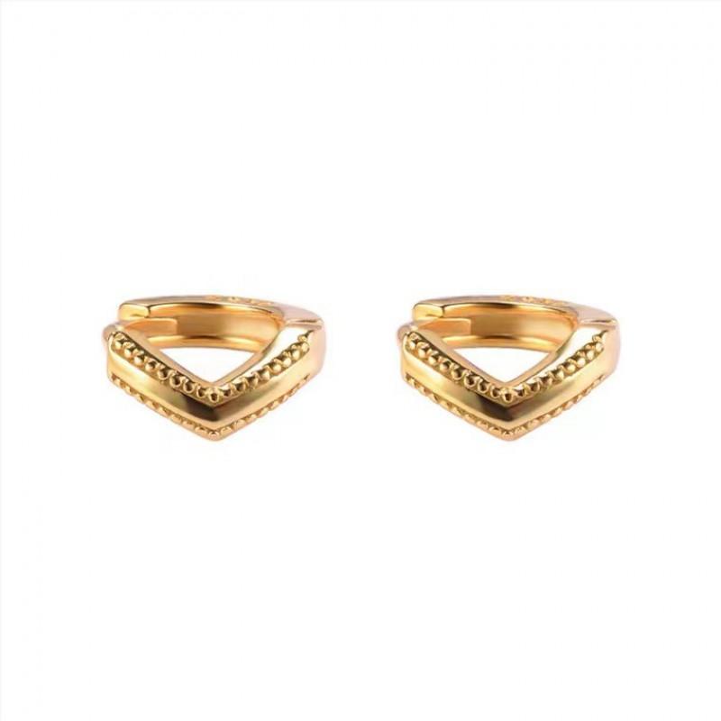 Minimalist Gold Ear Cuffs Studs Set Women Sterling Geometric Tiny Earring Collection 2026 Trend
