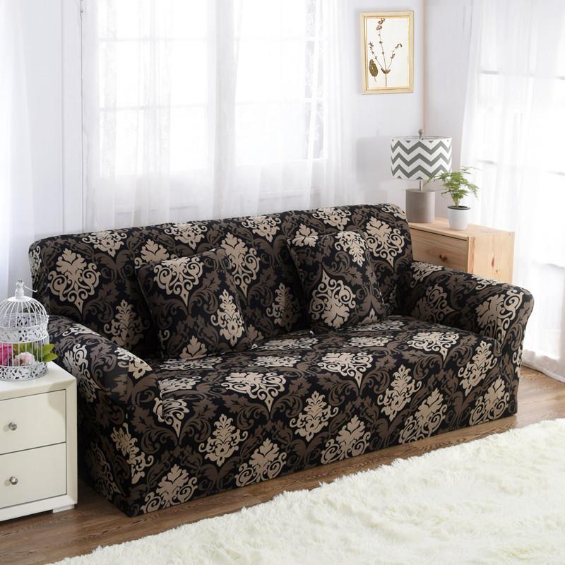 Elasticity Sofa Covers for Living Room Universal Spandex Case for Stretch Sofa Cover Non-slip Couch Slipcovers 1/2/3/4 Seater