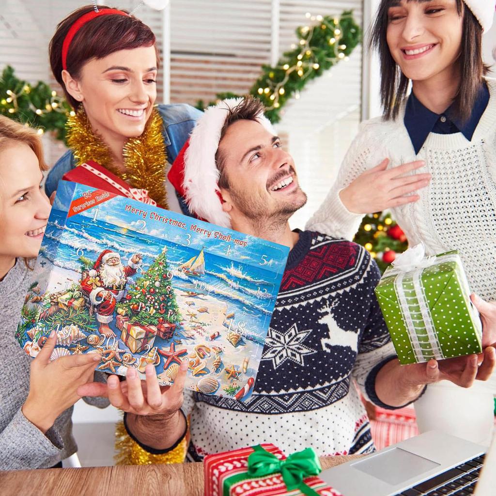 Countdown Surprise With Themed Advent Calendar For Kids Holiday Party