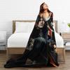 Leon Kennedy Requiem  Resident Evil 9 Requiem Blanket  Warm Plush Throw Blanket For Boy Girl Bedroom Flannel Bedspread Bed Cover