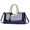 Fashionable Shiny Leather Handbag Large Capacity Retro Fashion Shoulder Bag