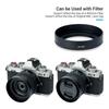 LH-N52 Gegenlichtblende für Nikon Z 28mm F2.8/Z 40mm F2 Objektiv (Schwarz)