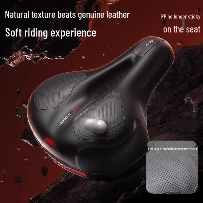 Ultra-Soft Bicycle Seat Cushion for Mountain and Road Bikes
