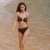 Ins Wind Bikini Maillard Sexy Babes Small Breasts Gather Beach Vacation Split Swimsuit Women's New Models