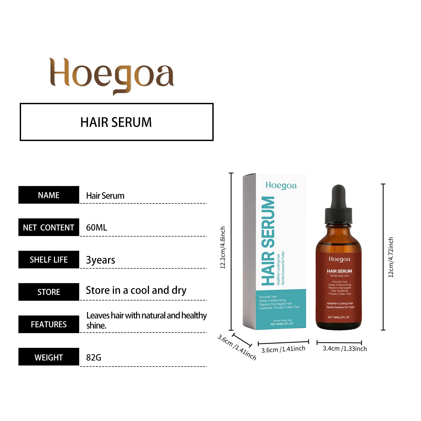 Увлажняющая сыворотка для ухода за волосами, придающая объем, укрепляющая, питательная, для блестящих, увлажненных, гладких волос, Ежедневное средство для ухода за волосами 60ml