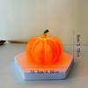 Halloween Decoration Nightlight Bedroom Dormitory Pumpkin Creative Nightlight Soft Light Atmosphere Nightlight with Sleeping Lig