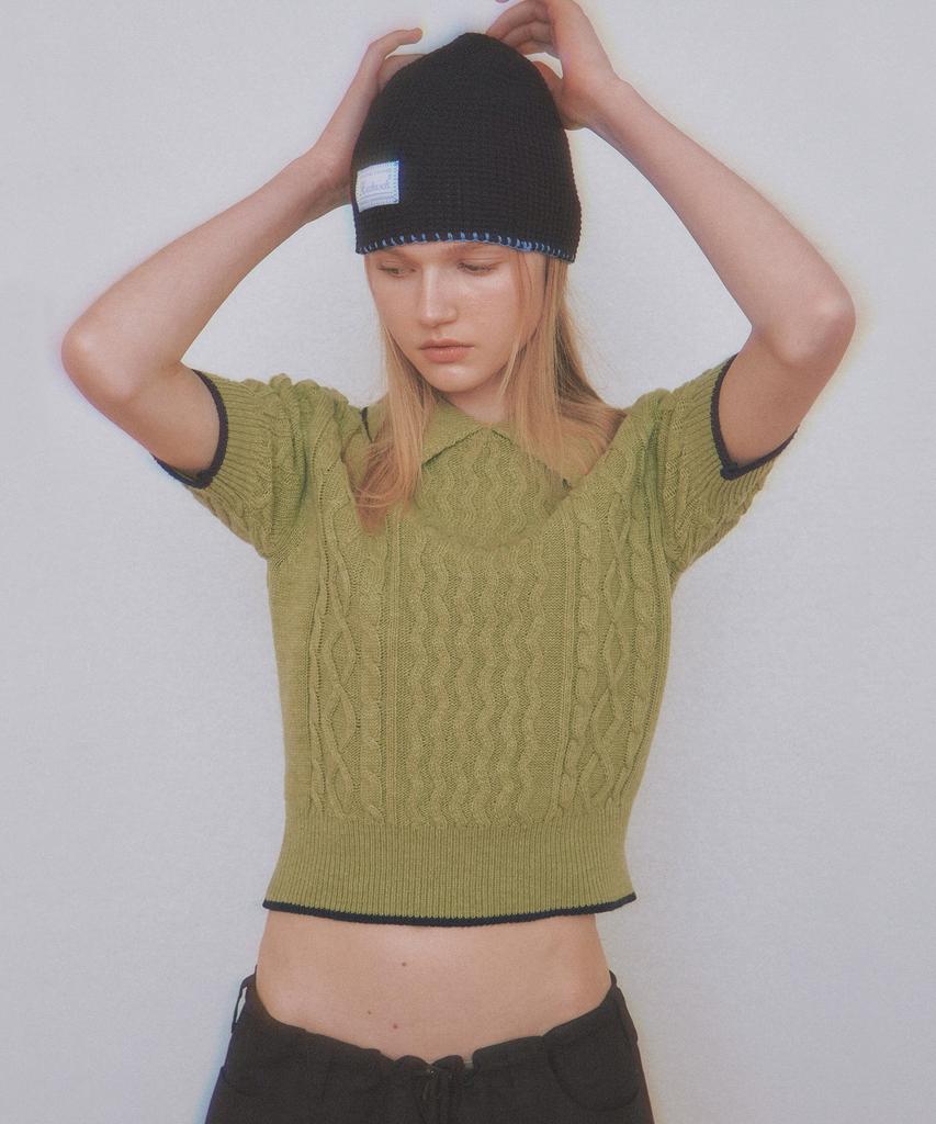 HACKESCH Amber Knit_Basil