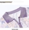 Mom's Ice Silk Short-Sleeve Blouse | Stylish Summer Knit T-shirt for Middle-Aged & Elderly Women