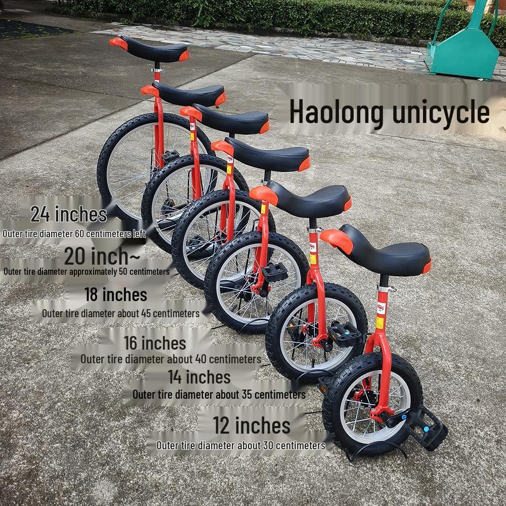 Haolong Acrobatic Unicycle for Children & Adults - Single-Wheel Balance Bike