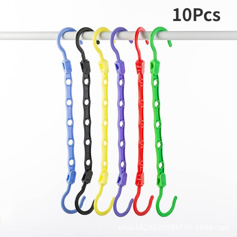 

10 шт. вешалок для одежды складные металлические вешалки органайзер для шкафа вешалки экономят место вешалка для одежды органайзер волшебные вешалки