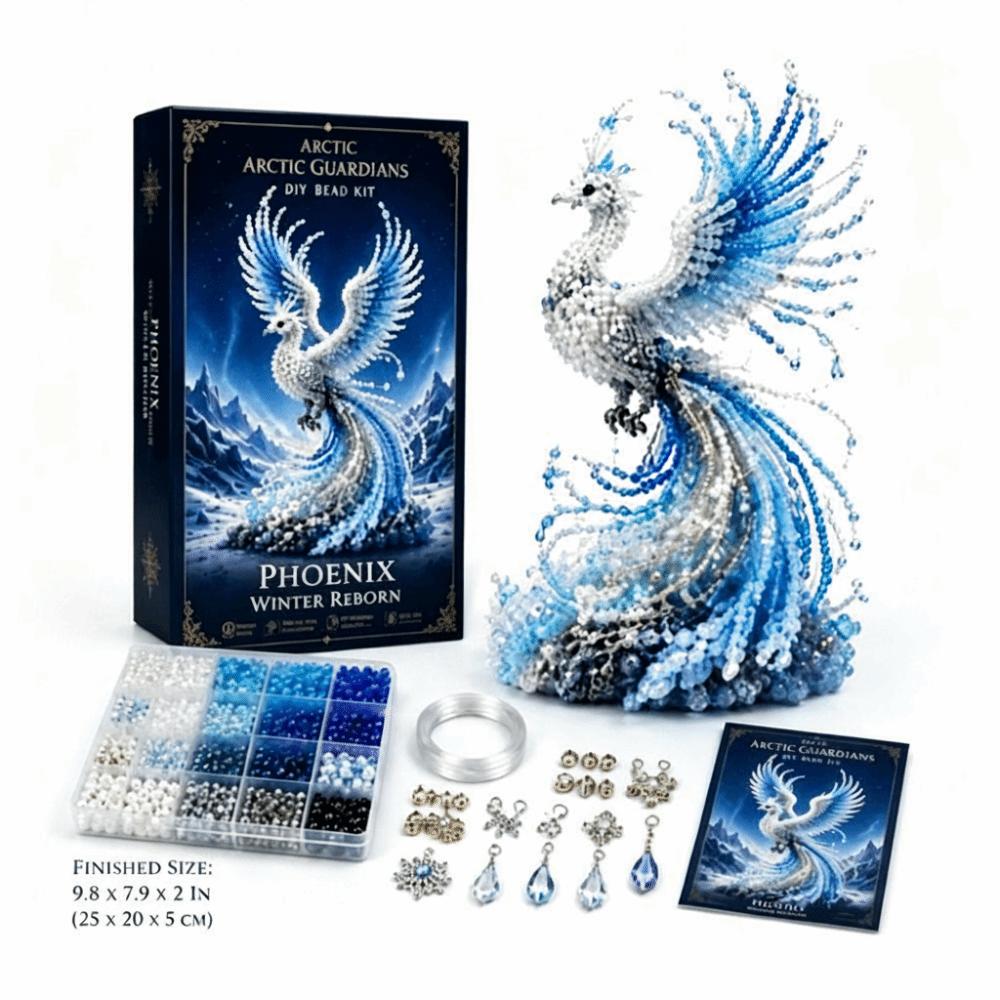 3D Design Beaded Animal Kit Handmade Material Bead Art Kit DIY Beading Craft Set For Beginners