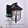 Nordic Outdoor Retro Smart Induction Wall Lamp - Waterproof for Indoor & Outdoor Use