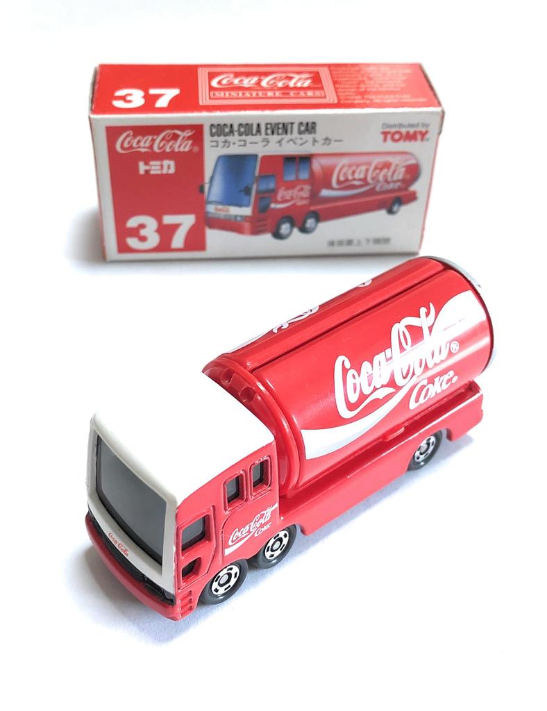 Tomica 37 Event Car Blue Tomy Coca-Cola