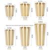 MDNG Hammered Gold Double-Wall Insulated Cup