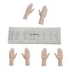 DIY Tonmodellierwerkzeuge: Proportionale Hand- und Arm-Silikonformen für Puppenfiguren