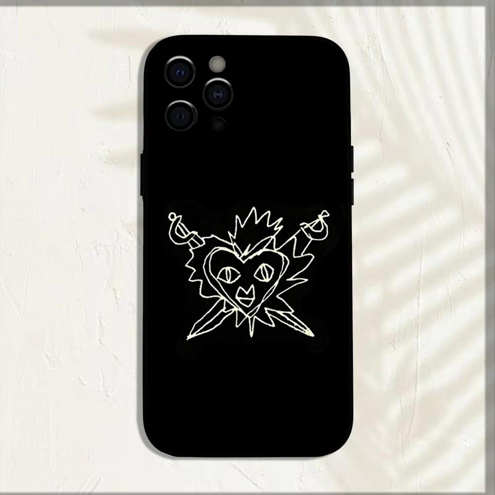 J-Joker Out Band Phone Case For iPhone 15,14,13,12,11,Pro,X,XS,Max,XR,Plus,Mini Soft Black Cover