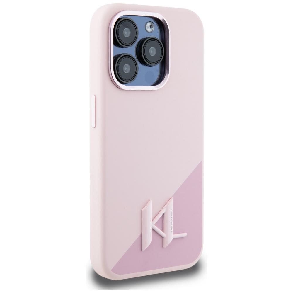 Etui Do iPhone 15 Pro Karl Lagerfeld MagSafe Różowe
