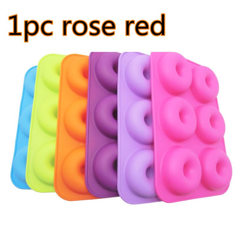 Silicone Donut Mold Baking Pan Non-Stick Baking Pastry Chocolate Cake Dessert DIY Decoration Tools Bagels Muffins Donuts Maker